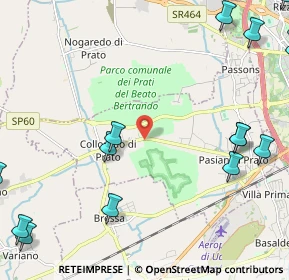 Mappa Via L. D'Antoni, 33037 Pasian di Prato UD, Italia (3.32188)