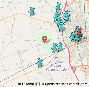 Mappa Via L. D'Antoni, 33037 Pasian di Prato UD, Italia (4.6095)