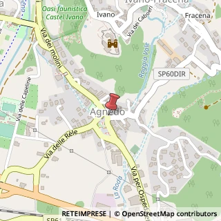 Mappa Piazza Beata Vergine della Mercede, 2, 38059 Villa Agnedo, Trento (Trentino-Alto Adige)