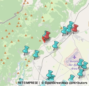 Mappa Via Brait, 33070 Budoia PN, Italia (5.803)