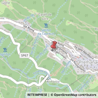 Mappa Via Luciani Papa, 11, 23834 Premana, Lecco (Lombardia)