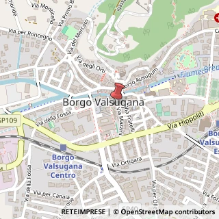 Mappa Piazza Alcide Degasperi, 16, 38051 Borgo Valsugana, Trento (Trentino-Alto Adige)