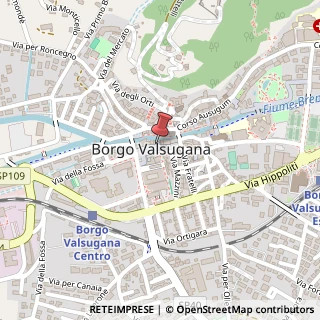 Mappa Piazza Alcide Degasperi, 10, 38051 Borgo Valsugana, Trento (Trentino-Alto Adige)
