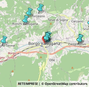 Mappa Piazza Alcide Degasperi, 38051 Borgo Valsugana TN, Italia (1.81417)