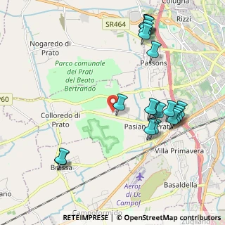Mappa Via Arturo Malignani, 33035 Martignacco UD, Italia (2.2865)