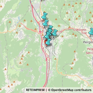 Mappa Via Alcide De Gasperi, 38122 Trento TN, Italia (2.9375)