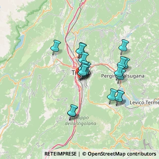 Mappa Via Alcide De Gasperi, 38122 Trento TN, Italia (5.616)