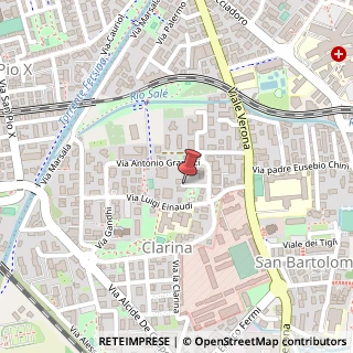 Mappa Via Antonio Gramsci,  3, 38100 Trento, Trento (Trentino-Alto Adige)