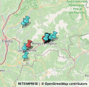 Mappa Borgo Valsugana, 38051 Borgo Valsugana TN, Italia (7.2)