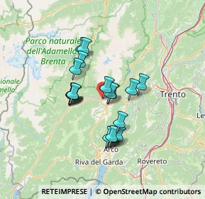 Mappa Val Giudicarie, 38070 Stenico TN, Italia (10.355)