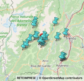 Mappa Val Giudicarie, 38070 Stenico TN, Italia (10.33421)