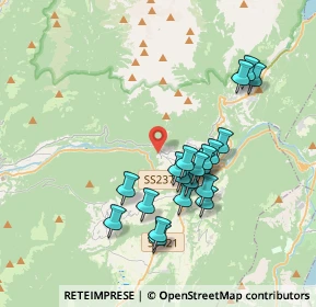 Mappa Val Giudicarie, 38070 Stenico TN, Italia (3.348)