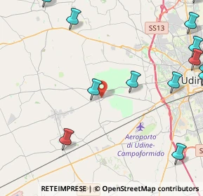 Mappa Via dell'Asilo, 33037 Pasian di Prato UD, Italia (6.598)