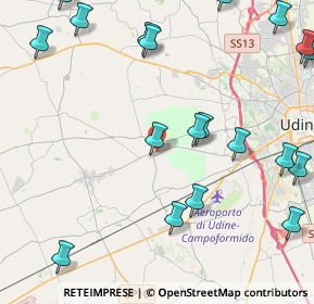 Mappa Via dell'Asilo, 33037 Pasian di Prato UD, Italia (5.794)