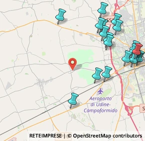 Mappa Via dell'Asilo, 33037 Pasian di Prato UD, Italia (5.3325)