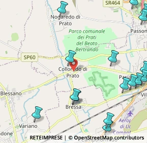 Mappa Via dell'Asilo, 33037 Pasian di Prato UD, Italia (3.295)