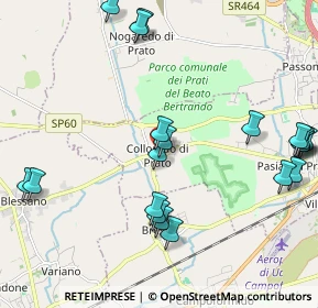 Mappa Via dell'Asilo, 33037 Pasian di Prato UD, Italia (2.4725)
