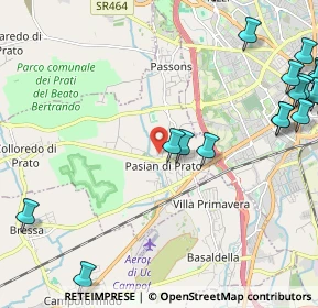 Mappa Via Selvis, 33037 Pasian di Prato UD, Italia (3.186)