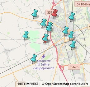 Mappa Via Selvis, 33037 Pasian di Prato UD, Italia (3.42)