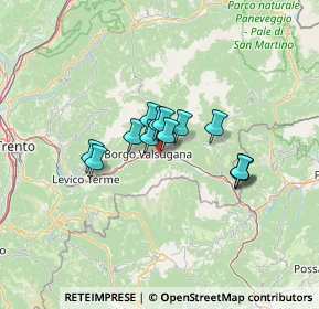 Mappa Loc. Prai Del Brenta, 38050 Castelnuovo TN, Italia (8.36538)