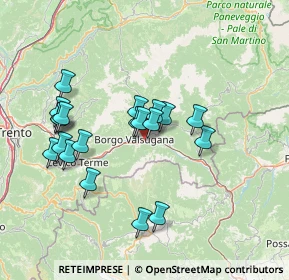 Mappa Loc. Prai Del Brenta, 38050 Castelnuovo TN, Italia (13.287)