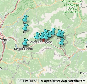 Mappa Loc. Prai Del Brenta, 38050 Castelnuovo TN, Italia (8.57071)