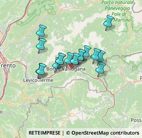 Mappa Loc. Prai Del Brenta, 38050 Castelnuovo TN, Italia (9.615)