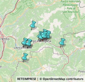 Mappa Loc. Prai Del Brenta, 38050 Castelnuovo TN, Italia (8.16143)