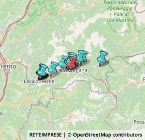 Mappa Loc. Prai Del Brenta, 38050 Castelnuovo TN, Italia (8.06)