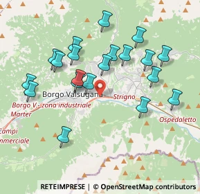Mappa Loc. Prai Del Brenta, 38050 Castelnuovo TN, Italia (3.7335)