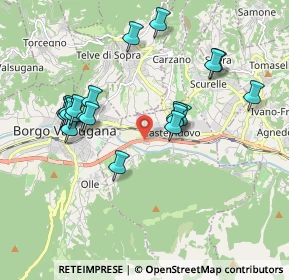 Mappa Loc. Prai Del Brenta, 38050 Castelnuovo TN, Italia (1.832)