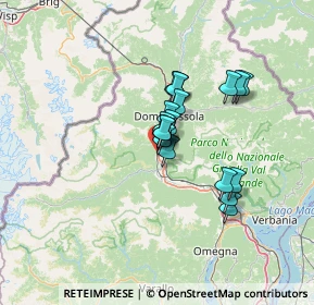 Mappa Via Pedemonte, 28844 Villadossola VB, Italia (8.86421)