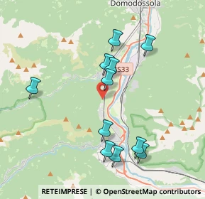 Mappa Via Pedemonte, 28844 Villadossola VB, Italia (3.73182)
