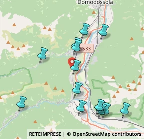 Mappa Via Pedemonte, 28844 Villadossola VB, Italia (4.37)