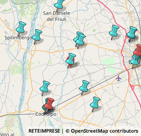 Mappa 33036, 33036 Mereto di Tomba UD, Italia (10.553)