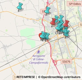 Mappa Via Silvio Pellico, 33037 Pasian di Prato UD, Italia (3.46933)