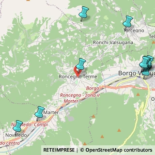 Mappa Via S. Giuseppe, 38050 RONCEGNO TERME TN, Italia (3.35167)