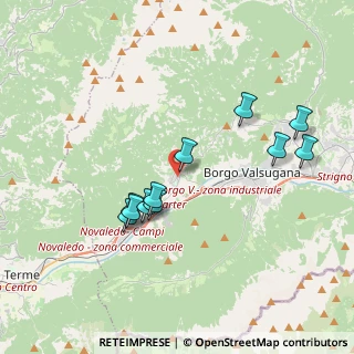 Mappa Via S. Giuseppe, 38050 RONCEGNO TERME TN, Italia (3.52818)