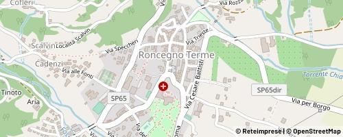 Mappa Roncegno