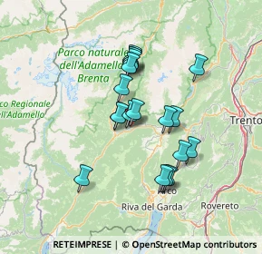 Mappa Via Freri, 38070 Ragoli TN, Italia (11.09158)