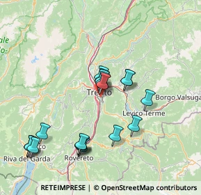 Mappa Viale Verona, 38100 Trento TN, Italia (14.98053)