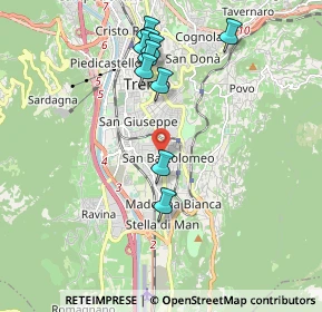 Mappa Viale Verona, 38100 Trento TN, Italia (2.11909)