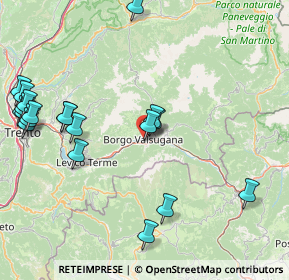 Mappa Via Ortigara, 38051 Borgo Valsugana TN, Italia (20.072)