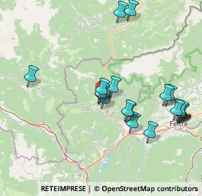 Mappa Via Cismon, 32033 Lamon BL, Italia (8.0245)