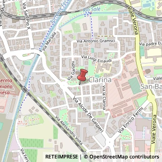 Mappa Via Anna Frank, 1/1, 38123 Trento, Trento (Trentino-Alto Adige)
