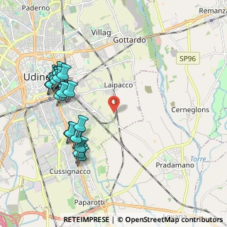 Mappa Via Renati Filippo, 33100 Udine UD, Italia (2.231)