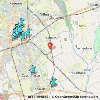 Mappa Via Renati Filippo, 33100 Udine UD, Italia (3.059)