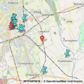Mappa Via Renati Filippo, 33100 Udine UD, Italia (3.22733)