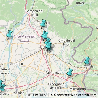 Mappa Via Renati Filippo, 33100 Udine UD, Italia (19.68769)