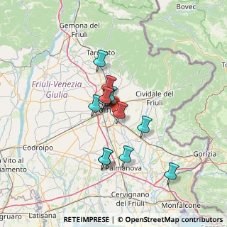 Mappa Via Renati Filippo, 33100 Udine UD, Italia (10.07769)